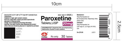 paroxetine-20mg 30s - paroxetine 20mg 30s